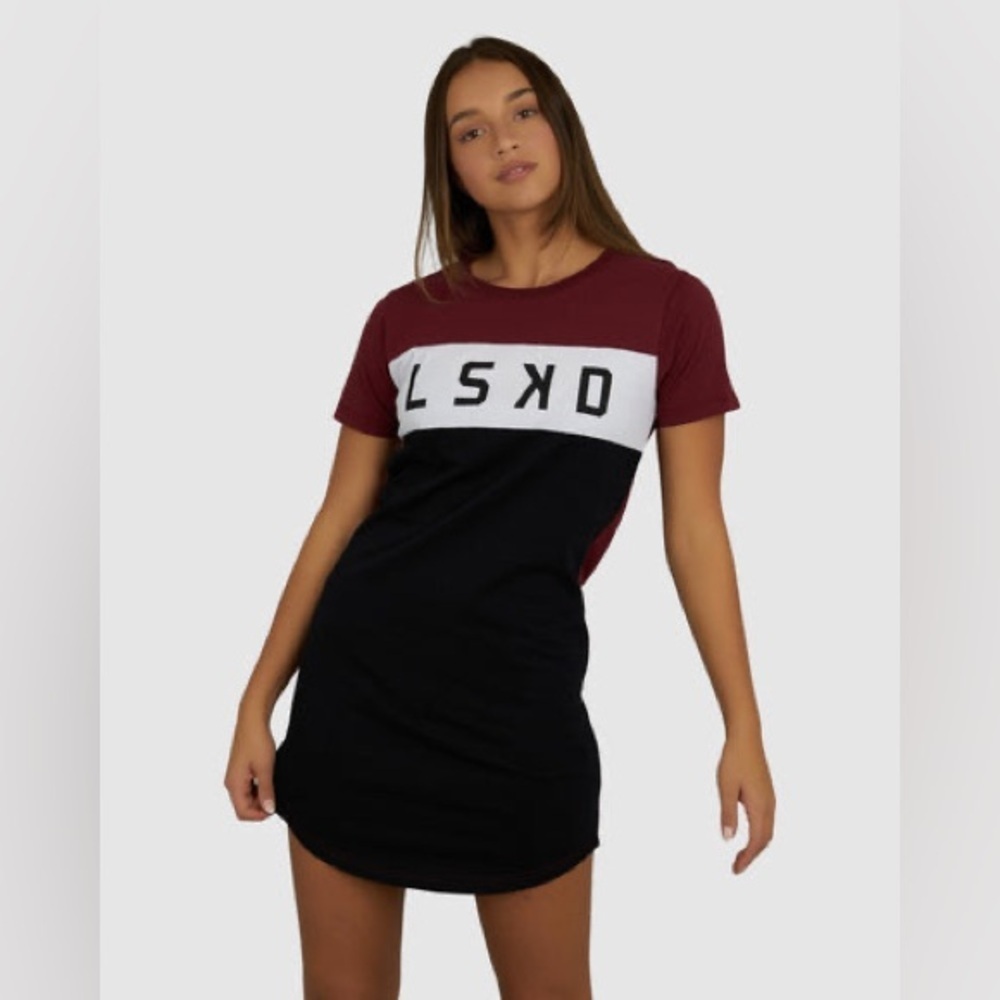 LSKD Sport T-Shirt Dress Streetcore Women’s Size 8 - Picture 7 of 7